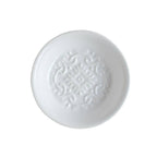 Dipschaaltje/olieschaaltje Azulejo Ø10cm - wit - Set van 2