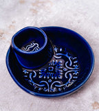 Olijvenschaaltje Azulejo Ø9,5cm - blauw