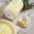 Vaas | Spiaggia Yellow - geel strepen