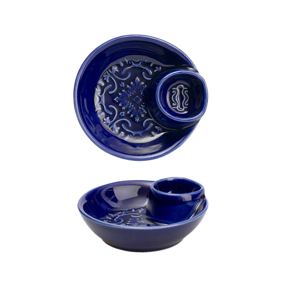 Olijvenschaaltje Azulejo Ø9,5cm - blauw