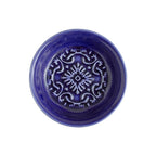 Dipschaaltje/olieschaaltje Azulejo Ø10cm - blauw - Set van 2