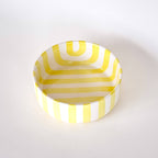Schaaltje | Spiaggia Yellow - geel strepen