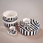 Espresso kop en schotel | Tokyo - zwart (2-delige set)