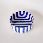 Schaaltje | Mare Blue - blauw strepen