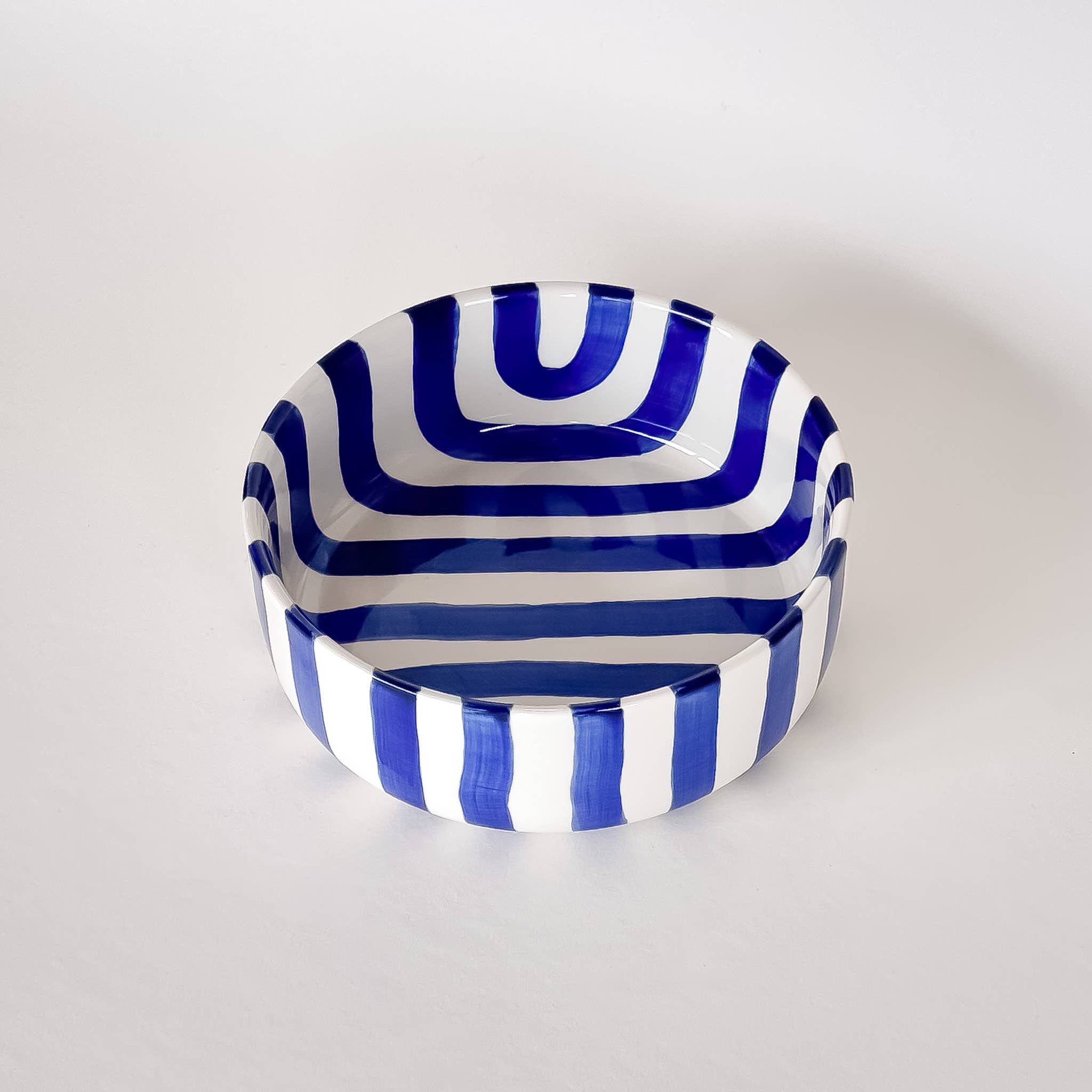 Schaaltje | Mare Blue - blauw strepen