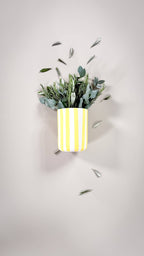 Vaas | Spiaggia Yellow - geel strepen