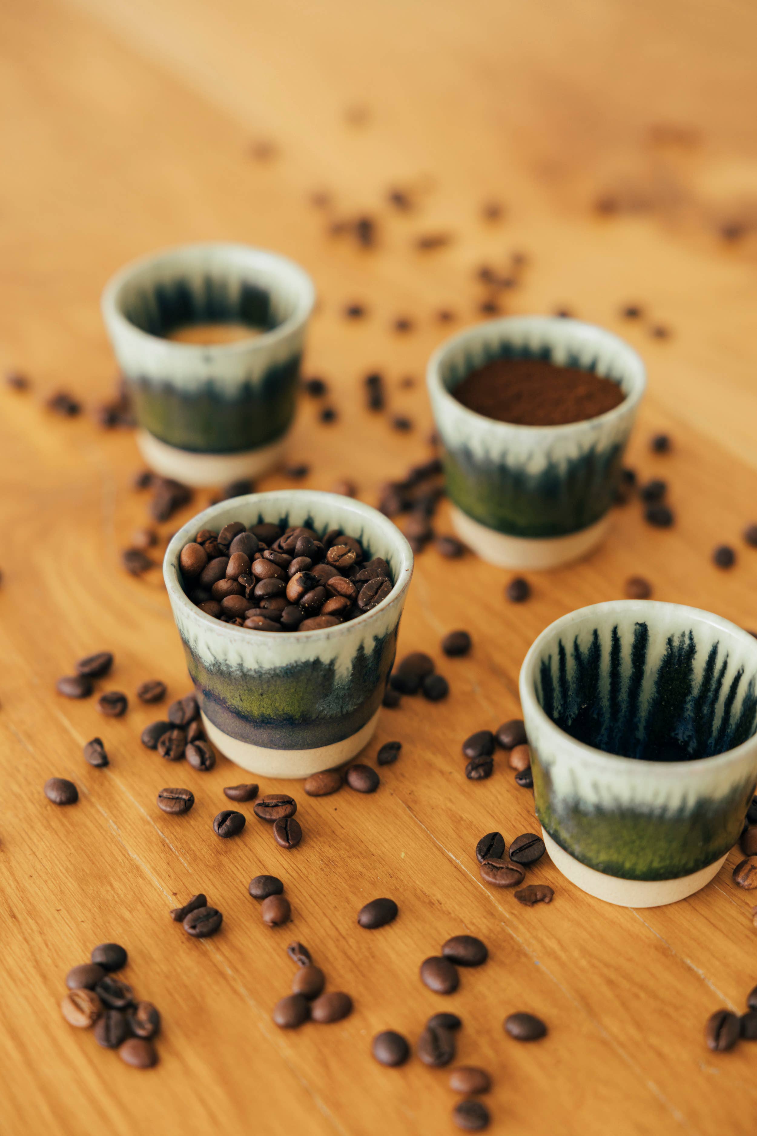 Espressokop | Azeitona groen
