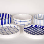 Schaaltje | Mare Blue - blauw strepen