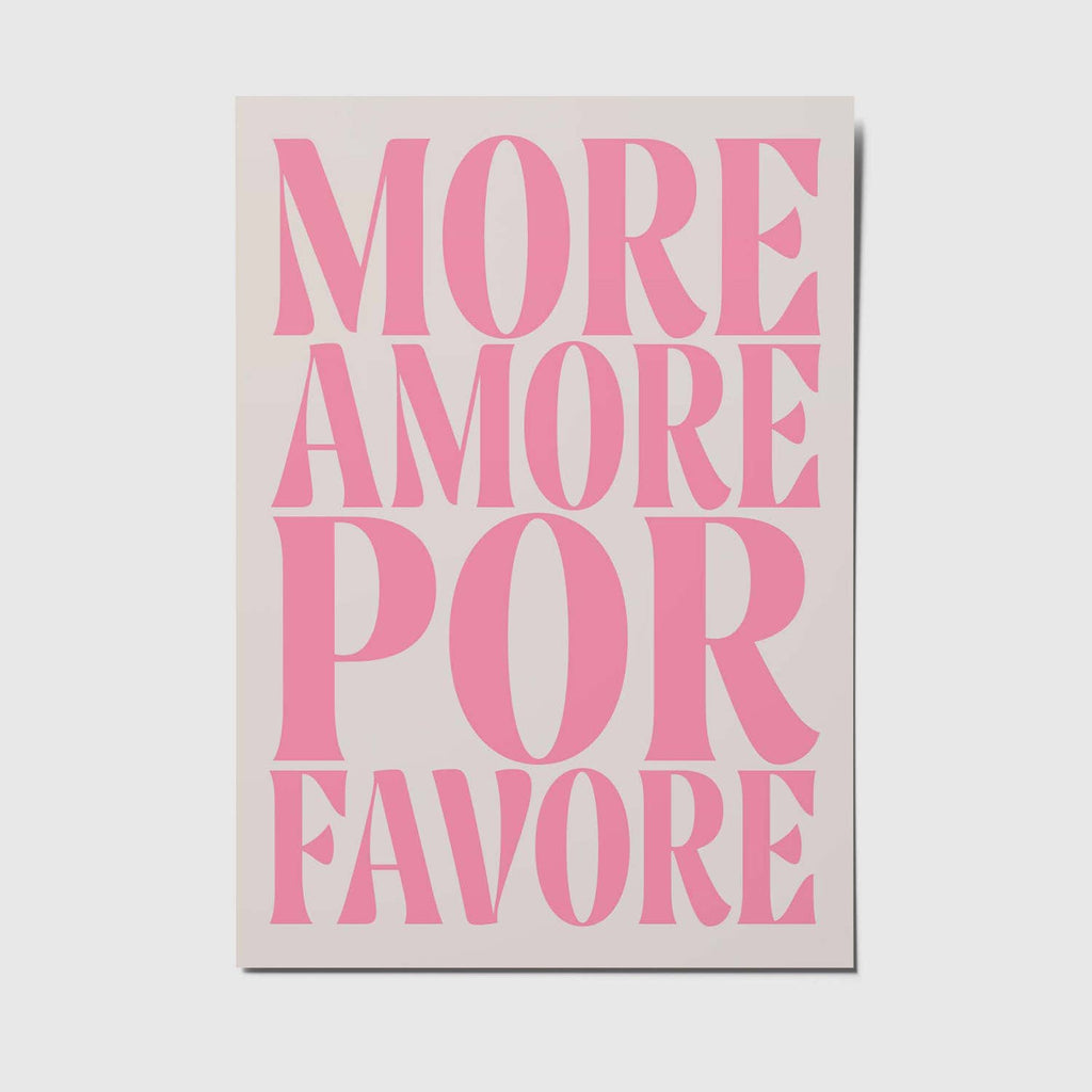 Ansichtkaart | More Amore Por Favore