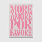 Ansichtkaart | More Amore Por Favore