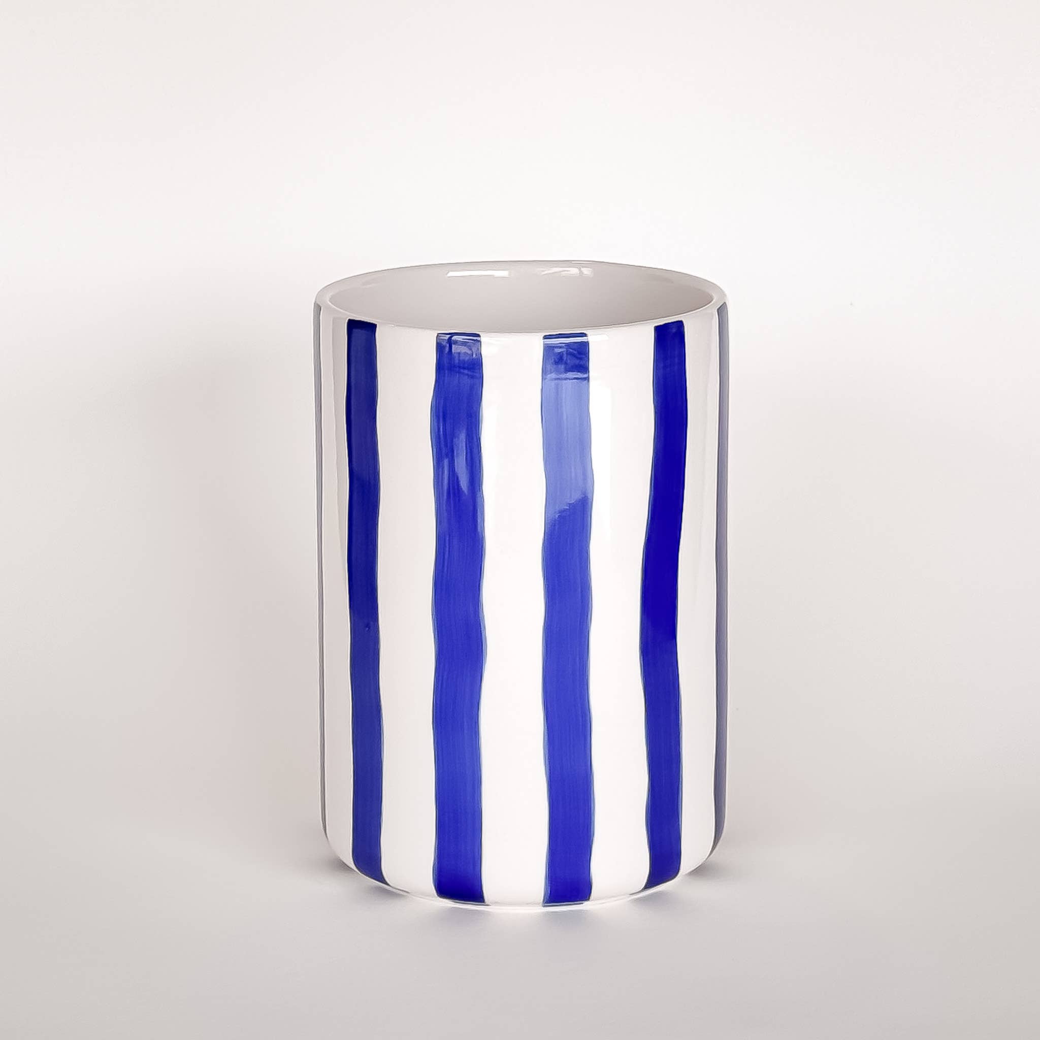 Vaas | Mare Blue - blauw strepen