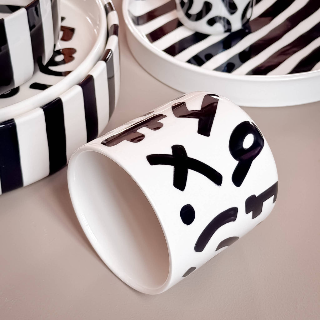 Mok | Tokyo - zwart - 300ml