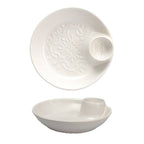 Snackbordje Azulejo Ø22cm - wit