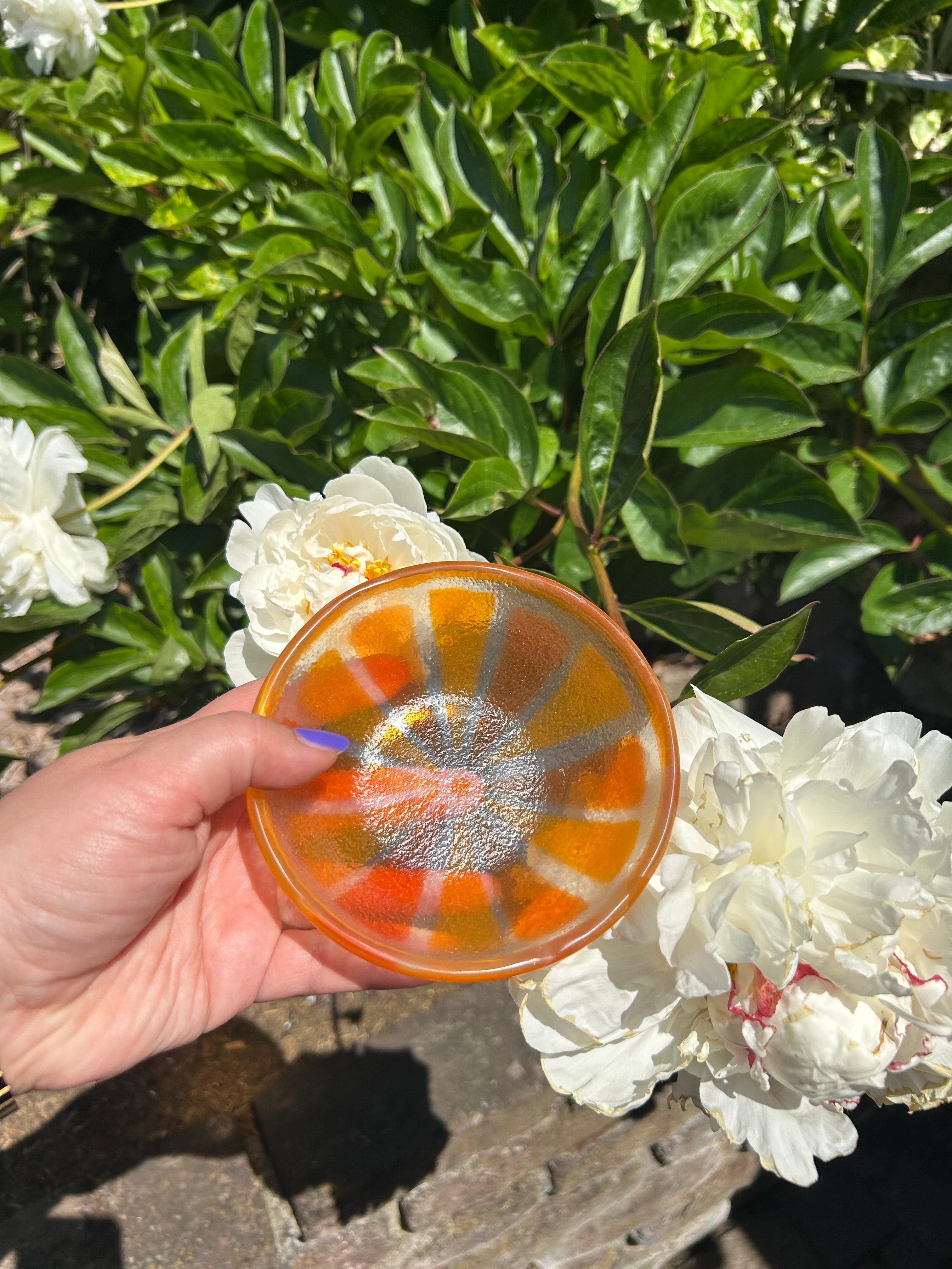 Schaaltje Glas S -  Sinaasappel - Oranje