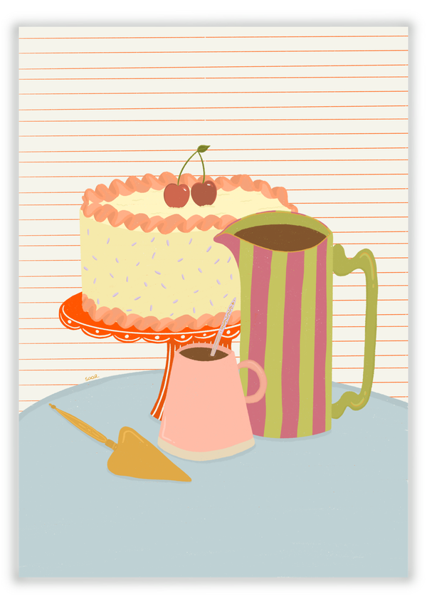 Kaart - A piece of cake