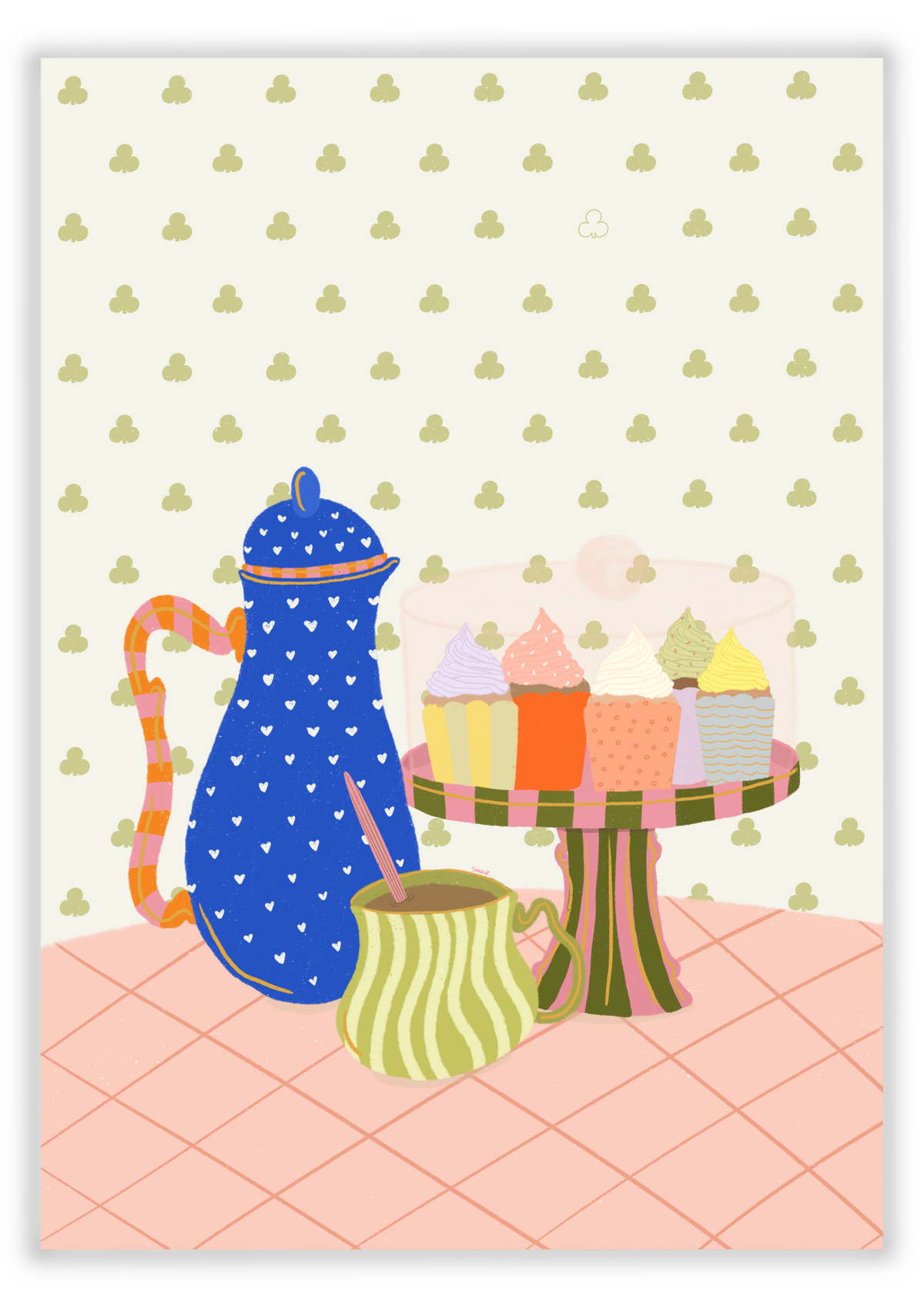 Kaart - Have a cupcake